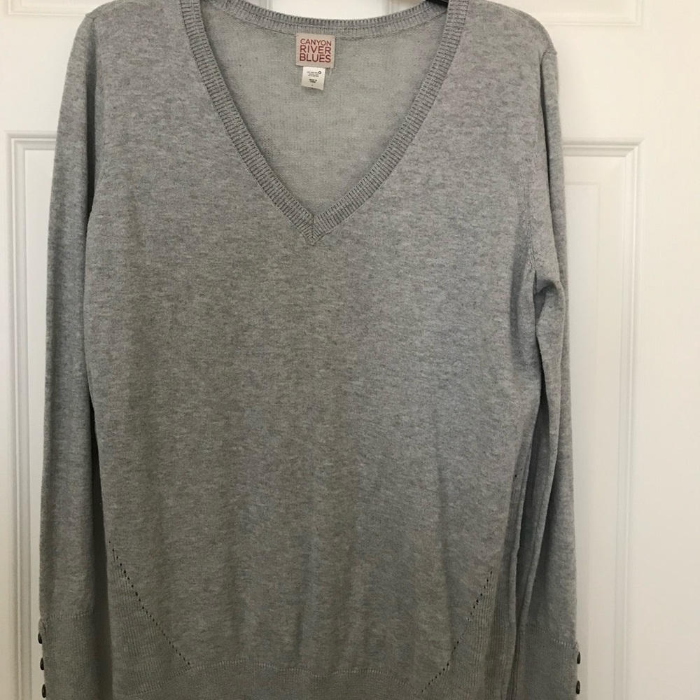 Gray sweater
